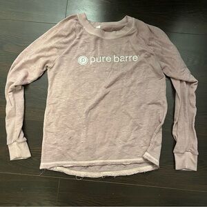 Pure Barre Pullover Crew